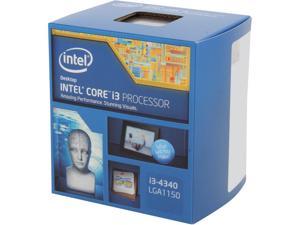 Used  Like New Intel Core i34340  Core i3 4th Gen Haswell DualCore 36 GHz LGA 1150 54W Intel HD Graphics 4600 Desktop Processor