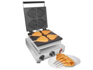 AP-447 Waffle Stick Maker | 3 Bead-Shaped Waffles | Round-Shaped Waffles