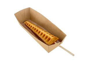 GorillaRock Paper Bowls | Disposal Bowls for Stick Waffles, Corn Dogs, etc.| 300 Pcs
