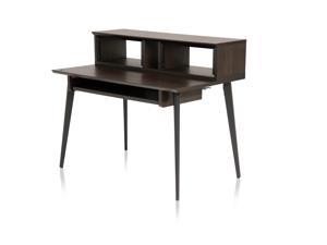 Elite Furniture Series Main Desk in Dark Walnut Finish
