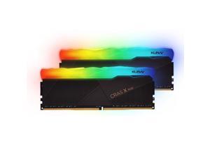 KLEVV CRAS X RGB 16GB (2 x 8GB) DDR4 Gaming UDIMM PC4-28800 3600MHz CL18 SK Hynix Chips 288 Pin Desk Ram Memory (KD48GU880-36A180X)