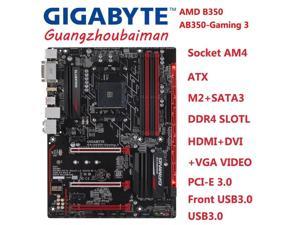 for GIGABYTE GA-AB350-GAMING 3  Motherboard ddr4  AM4  AMD B350 SATA 6Gb/s USB 3.1 HDMI ATX AMD crossfire pci-e3.0