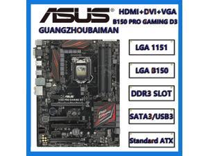 for ASUS B150 PRO GAMING D3 LGA 1151 DDR3 RAM Intel B150 HDMI SATA 6Gb/s USB 3.1 USB 3.0 ATX Intel Motherboard