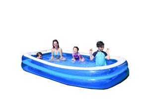 Avenli 79in x 59in Above Ground Inflatable Pool Rectangular Swimming Pool Easy Set