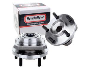MotorbyMotor 513123 Front Wheel Bearing Hub Assembly Replacement for Dodge Caravan Grand/Caravan,Chrysler Grand Voyager/Prowler/Town & Country/Voyager, Plymouth Grand Voyager/Prowler/Voyager-2pc
