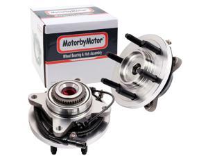 MotorbyMotor (4WD) Front Wheel Bearing Hub Assembly Fit 2009 2010 Ford F-150 (Excluding Heavy Duty Payload Models) Hub Bearing(2PK) w/ABS 6 Lugs - 515119