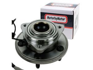 MotorbyMotor 513234 Front Wheel Bearing and Hub Assembly with 5 Lugs Fits for 2005-2010 Jeep Grand Cherokee, 2006-2010 Jeep Commander Low-Runout OE Directly Replacement Hub Bearing(w/ABS)