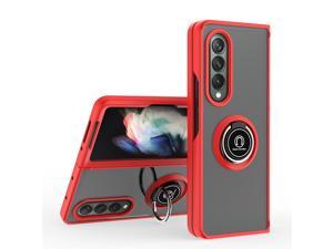 Case with Holder stander Shockproof Phone Case For Samsung Galaxy Z Fold3 5G For Samsung Z Fold 3 5G zflod3 Red