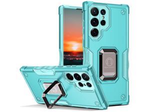 NEW Fashion Case with Stander Case For Galaxy S22 Ultra For Samsung Galaxy S22 Ultra (Mint Green)