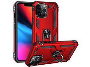 Case with Stand Shockproof Case for iPhone 13 Pro Max 67inch Red