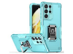 NEW Fashion Case with Stander Case for Galaxy S21 Ultra for Samsung Galaxy S21 Ultra 5G Mint