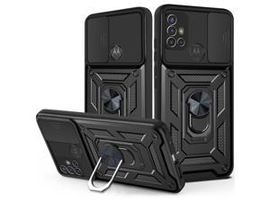 Camera Protection Case with Holder Stander Shockproof Case For Moto G30 G20 G10 for Motorola G20 G10 G30 Black