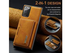 Fashion Detachable Holder Case For Samsung Galaxy Note 20 (6.7") (Brown)