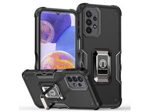 NEW Fashion Case with Stander Case For Samsung Galaxy A23 5G Black