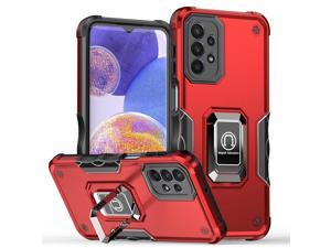 NEW Fashion Case with Stander Case For Samsung Galaxy A23 5G Red