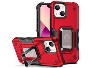 NEW Fashion Case with Stander Case For iPhone 13 mini 54inch Red