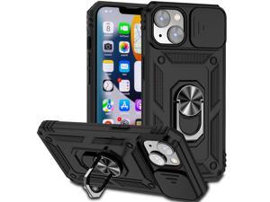 Case with Holder Stander Shockproof Case For iPhone 13 mini 54 inch Black