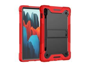 NEW Fashion Protective Case Holder Stander Case for Samsung Galaxy Tab S8 110 SMX700For TAB S7 11inch Red