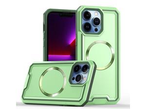 Luxury Case Magnetic Case Wireless Charging Case For iPhone 13 Pro Max 67inch Green