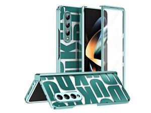 NEW Fashion Case Shockproof Case For Samsung Galaxy Z Fold 4 case for Samsung Z Fold 4 z fold4 Green