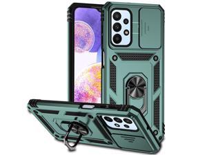 Case with Holder Stander Shockproof Case For Samsung Galaxy A23 5G Green
