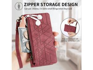 Fashion Flip Case with holder Cover Shockproof Case For Moto Think Phone For Motorola ThinkPhone Red