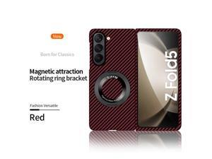 NEW Fashion Case with Stander Holder Case For Samsung Galaxy Z Fold5 for Samsung Z Fold 5 Red