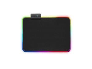 NewStyp Gaming Mouse Pad Computer Mousepad RGB Large Mouse Pad Gamer XXL Mouse Carpet Big Mouse Pad PC Desk Play Mat with Backlit 300*250mm