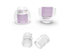 SpinFit CP100 Plus for IEM - SS - Medical Grade Silicone Patented Eartips, Secure Fit and Supreme Comfort, Reduce Allergic Reaction(2 Pairs)(with Inserts) Extra Small