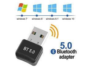 Wireless USB2.0/3.0 Bluetooth 5.0 Adapter Dongle Audio Receiver For Win 7 8 10 
