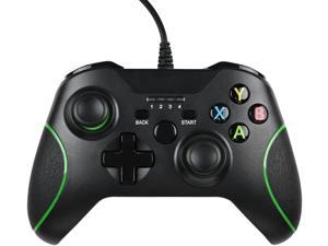 Xbox One Wired ControllerWired Xbox One Gaming Controller USB Gamepad Joypad Controller with DualVibration for Xbox OneSXPC with Windows 7810 Black