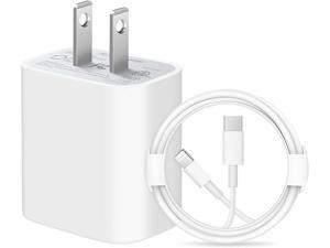 iPhone 14 13 12 11 Fast Charger Apple MFi Certified 20W PD Type C Power Wall Charger with 6FT Charging Cable Compatible iPhone 1414 Max14 Pro1313 Pro Max1212 Pro12 Pro Max1111 Pro iPad
