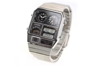 CITIZEN CITIZEN Anadiji Temp Ana-Digi TEMP Reprint Model Wrist Watch Silver JG2101-78E