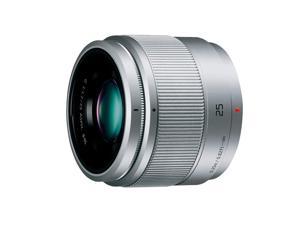 Panasonic single focus lens Micro Four Ther's Lumics G 25mm / F1.7 Asph. Silver H-H025-S