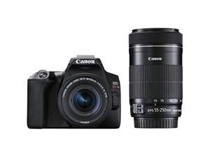 Canon Digital SLR Camera EOS Kiss X10 Double Zoom Kit Black Eoskissx10bk-Wkit