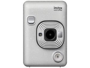 FujiFilm Cheki Instant Camera / Smartphone Printer Instax Mini Liplay Stone White Ins Mini HM1 Stone White