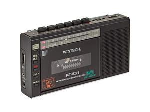 WinTech Micro SD / USB Recording Compact Rajicase Black (FM Wideband Model) SCT-R225K