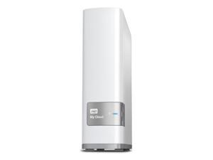 WD NAS 2TB WD Cloud WDBAGX0020HWT-JESN / White / Smartphone compatible / Time machine compatible / Fanless / iphone7 compatible
