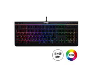 [Japanese layout] HyperX Alloy Core RGB Gaming Keyboard LED backlight for gamers Water resistant HX-KB5ME2-JP