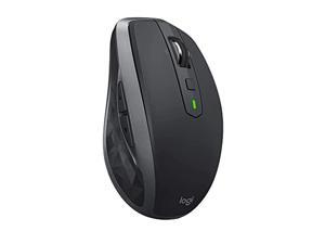 Logitech Mouse Wireless MX Anywhere 2S MX1600CR Bluetooth Unifying Wireless Wireless Mouse Windows Mac Rechargeable USB Included MX1600 Graphite