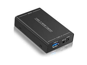 HDMI Capture Board  Capture Card USB30 HD1080P 60FPS Audio Input  No Delay Game Capture Video Capture Small PC  Switch  PS4  Xbox  PS3  Mobile Phone Windows Linux OS X
