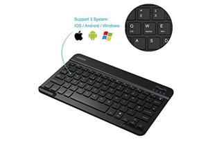 Arteck Ultra Slim Bluetooth Wireless Keyboard Ultra Thin 7 Color LED Backlight Compatible with iOS  Android  Mac  Windows iPad Air  Pro  Mini  iPhone  Android With Japanese instructions