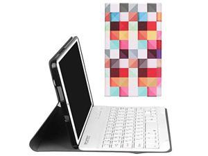 PCATEC NTT docomo dtab Compact d01J  Huawei MediaPad M3 84 Bluetooth keyboard with leather TPU case US layout Kana input support square