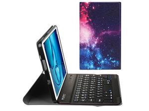 PCATEC NTT docomo dtab Compact d01J  Huawei MediaPad M3 84 Bluetooth keyboard with leather TPU case US layout Kana input support space galaxy
