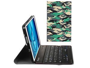 PCATEC NTT docomo dtab Compact d01J  Huawei MediaPad M3 84 Bluetooth keyboard with leather TPU case US layout Kana input support camouflage