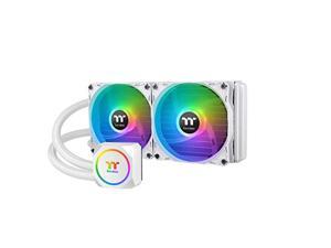 ThermalTake Th240 Argb Sync Snow Edition Simple Water-Cooled CPU Cooler With Argb Fan 240mm CL-W301-PL12SW-A FN1498