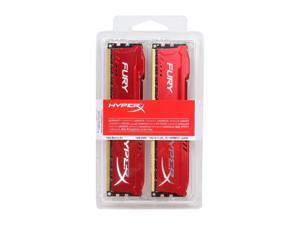 Kingston Hyperx Fury 16GB DDR3 RAM KIT 2x8GB 1600MHz PC3 12800 Dual channel Desktop Memory 240 Pins DIMM 1.5V RAM Memory Module Red