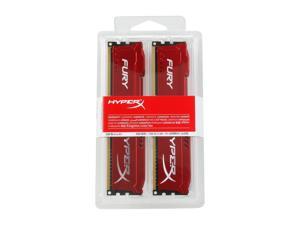 Kingston Hyperx Fury 8GB DDR3 RAM KIT 2x4GB 1600MHz PC3 12800 Dual channel Desktop Memory 240 Pins DIMM 1.5V RAM Memory Module Red