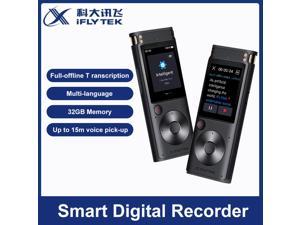 Original iFLYTEK SR302 Pro Professional Digital Voice Recorder with 6 Microphone 2GB/32GB Offline Transcription Sound Recorder