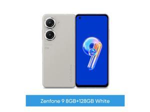 ASUS Zenfone 9 5G Smartphone Snapdragon 8+ Gen 1 120Hz Super AMOLED Display 30W Fast Charging 50MP Main Cameras Phone White 8GB 128GB